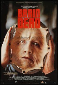 7x634 BRAIN DEAD video poster '90 Bill Pullman, Bill Paxton, cool horror image!