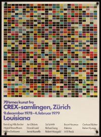 7x272 CREX COLLECTION 24x34 Danish art exhibition '78 Gerhard Richter artwork of many boxes!