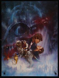 7x502 EMPIRE STRIKES BACK special 20x27 '80 classic Gone With The Wind style art by Roger Kastel!