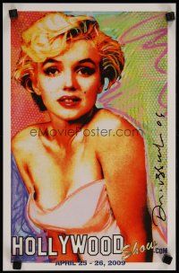 7x521 HOLLYWOOD SHOW signed special 11x17 '09 by the artist Richard Duardo, sexy Marilyn Monroe!