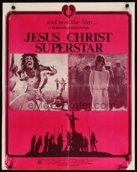 7x528 JESUS CHRIST SUPERSTAR special 22x28 '73 Ted Neeley, Andrew Lloyd Webber religious musical
