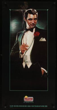 7x657 NOSTALGIA MERCHANT video poster '85 cool Drew Struzan art of smoking Cary Grant!