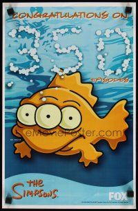 7x574 SIMPSONS TV special 11x17 '05 Matt Groening cartoon, 350 episodes, 3-eyed fish!