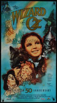 7x671 WIZARD OF OZ video poster R89 Victor Fleming, Judy Garland all-time classic!