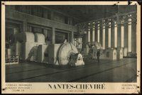 7x201 ELECTRICITE DE FRANCE French special poster '50s cool image from Nantes-Chevire!