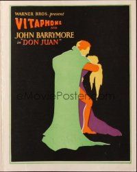 7y027 DON JUAN herald '26 different images & art of John Barrymore & his lover Mary Astor!
