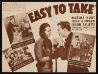 7y029 EASY TO TAKE herald '36 Marsha Hunt turned out to be a load of dynamite for John Howard!
