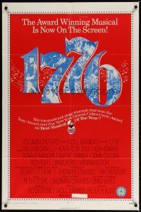 7z004 1776 1sh '72 William Daniels, the award winning historical musical comes to the screen!