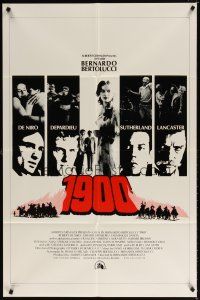 7z006 1900 int'l 1sh '77 directed by Bernardo Bertolucci, Robert De Niro, different images!