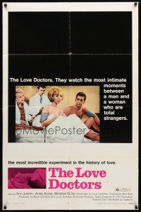 7z459 LOVE DOCTORS 1sh '69 hospital sex, most incredible experiment in history of love!