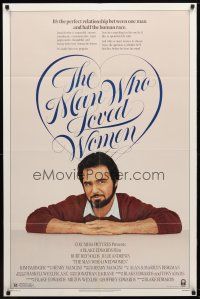 7z483 MAN WHO LOVED WOMEN 1sh '83 close up of Burt Reynolds, directed by Blake Edwards!