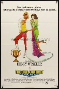 7z581 ONE & ONLY 1sh '78 Kim Darby was too embarrassed to have wrestler Henry Winkler as a date!