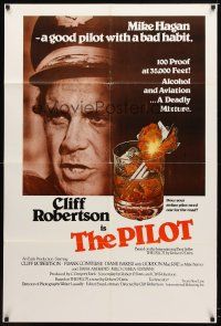 7z616 PILOT int'l 1sh '80 Cliff Robertson is a good pilot with a bad habit!