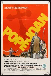 7z630 POPE JOAN 1sh '72 Olivia De Havilland, Lesley-Anne Down, Trevor Howard