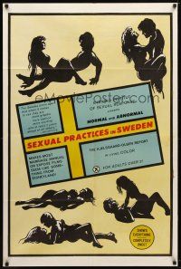 7z736 SEXUAL PRACTICES IN SWEDEN 1sh '70 graphic guide to sexual positions, normal & abnormal!