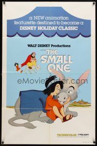 7z773 SMALL ONE 1sh '78 Walt Disney, Don Bluth, animated donkey cartoon!