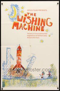 7z972 WISHING MACHINE 1sh '67 Josef Pinkava's Automat na Prani, sci-fi space fantasy!