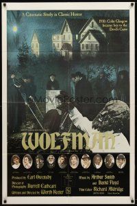 7z977 WOLFMAN 1sh '79 Earl Owensby, Kristina Reynolds, werewolf horror!