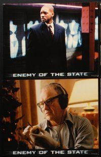 8a009 ENEMY OF THE STATE 10 LCs '98 Will Smith, Gene Hackman, Jon Voight, Regina King!