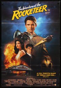 8c272 ROCKETEER Aust 1sh '91 Disney, different montage of Campbell, Jennifer Connelly & cast!