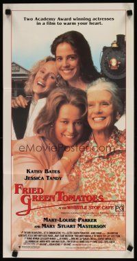 8c487 FRIED GREEN TOMATOES Aust daybill '92 secret's in the sauce, Kathy Bates & Jessica Tandy!