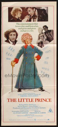 8c612 LITTLE PRINCE Aust daybill '74 Amsel art of classic Antoine de Saint-Exupery character!