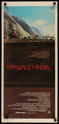 8c700 PASSAGE TO INDIA Aust daybill '84 David Lean, Alec Guinness, cool desert design!