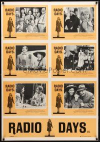 8c252 RADIO DAYS Aust LC poster '87 Woody Allen, 13 year-old Seth Green, Dianne Wiest, NYC!