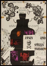 8c090 ARSENIC & OLD LACE German R65 Cary Grant, Frank Capra, cool different artwork!