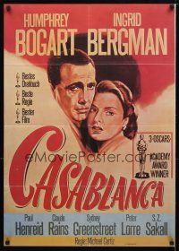 8c102 CASABLANCA German R88 Humphrey Bogart, Ingrid Bergman, Michael Curtiz classic!