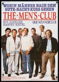8c131 MEN'S CLUB German '86 David Dukes, Richard Jordan, Harvey Keitel, Langella, Scheider & more!