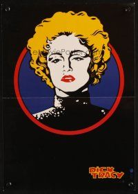 8c171 DICK TRACY teaser German 12x19 '90 art of Madonna as Breathless Mahoney!