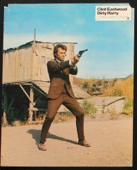 8c213 DIRTY HARRY 9 German LCs '71 crazy Andy Robinson, classic Clint Eastwood action scenes!