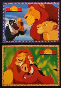 8c196 LION KING 16 German LCs '94 classic Disney cartoon set in Africa, great different images!