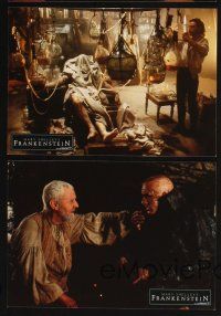8c202 MARY SHELLEY'S FRANKENSTEIN 12 German LCs '95 Kenneth Branagh, Robert De Niro as the monster!