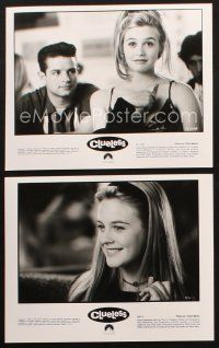 8d931 CLUELESS 2 8x10 stills '95 sexy Alicia Silverstone, Justin Walker, Amy Heckerling directed!