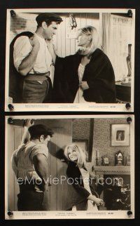 8d998 YOUNG CASSIDY 2 8x10 stills '65 John Ford, close images of Rod Taylor & sexy Julie Christie!