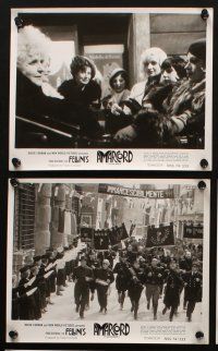 8d540 AMARCORD 6 8x10 stills '74 Federico Fellini classic comedy, presented by Roger Corman!