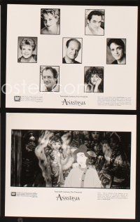 8d421 ANASTASIA 8 8x10 stills '97 Don Bluth cartoon about the missing Russian princess!