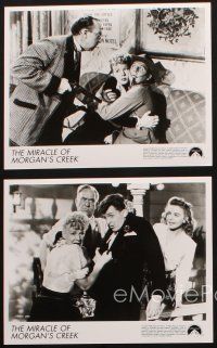 8d775 MIRACLE OF MORGAN'S CREEK 4 TV 8x10 stills R95 Preston Sturges, Eddie Bracken, Betty Hutton!