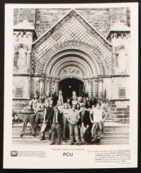 8d458 PCU 8 8x10 stills '94 Jeremy Piven, David Spade & Jon Favreau in college!
