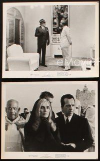 8d899 PULP 3 8x10 stills '72 Michael Caine, Lizabeth Scott & Lionel Stander, directed by Mike Hodges