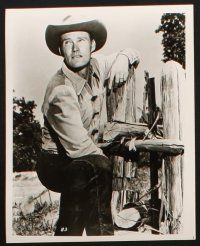 8d352 RIFLEMAN 12 TV 8x10 stills '58-63 great images of tough cowboy Chuck Connors!