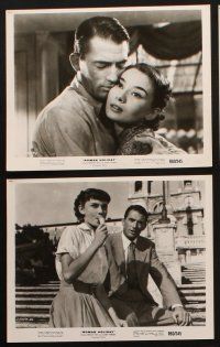 8d386 ROMAN HOLIDAY 10 8x10 stills R60 Audrey Hepburn & Gregory Peck, directed by William Wyler!