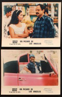 8d068 BORN IN EAST L.A. 8 Spanish/U.S. color 8x10.5 stills '87 Cheech Marin, Jan-Michael Vincent, wacky!