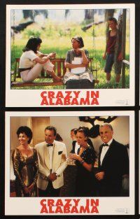 8d076 CRAZY IN ALABAMA 8 8x10 mini LCs '99 Melanie Griffith, Meat Loaf, directed by Antonio Banderas