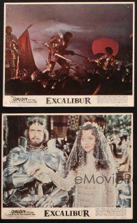 8d266 EXCALIBUR 4 8x10 mini LCs '81 John Boorman directed, Nigel Terry, sexy Cherie Lunghi!
