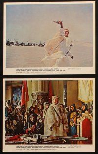 8d001 LAWRENCE OF ARABIA 10 color 8x10 stills '63 Peter O'Toole, Anthony Quinn, David Lean classic!