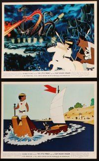 8d032 LITTLE PRINCE & THE 8 HEADED DRAGON 10 color 8x10 stills '64 early Japanese fantasy anime!