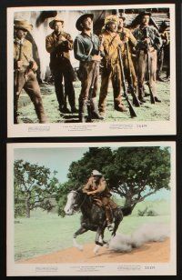 8d035 MAN FROM THE ALAMO 10 color 8x10 stills '53 Budd Boetticher, great images of Glenn Ford!